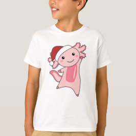 Axolotlメリークリスマスウィンター動物Axolotls Tシャツ