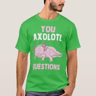 Axolotlラーヴクフィグアクアリウムmochルチギフト Tシャツ