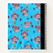 Axolotl合成ノートブック ノートブック (裏面)