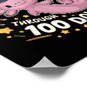 Axolotl学の100日卒業頭が切れる者 ポスター (角)