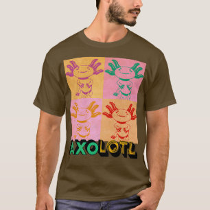 Axolotl水族館アクアリウムアクアリウムアートワークAxo Tシャツ