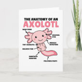 Axolotl説明Axolotlの解剖学 カード (正面)