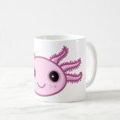 Axolotl – かわいいAxolotl動物クラシックのマグカップ， 11oz コーヒーマグカップ (正面右)