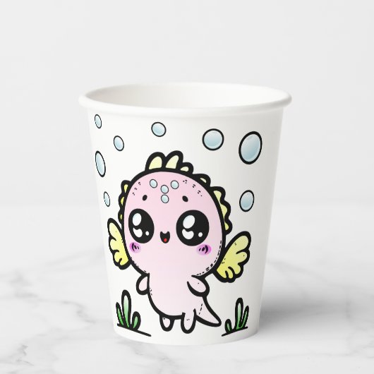Axolotl 紙コップ (正面)
