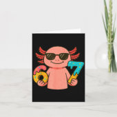 Axolotl 67 Meme Six Seven Funny Ice Cream Drip カード (正面)