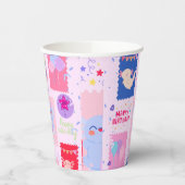 Axolotl birthday 紙コップ (左)