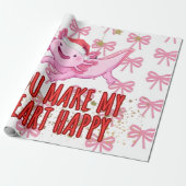 Axolotl christmas ラッピングペーパー (アンロールド)