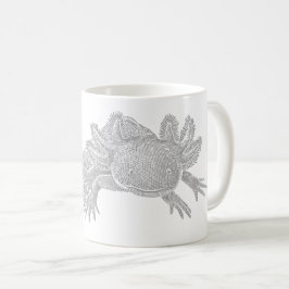 Axolotl Coffee Mug - GRAY コーヒーマグカップ