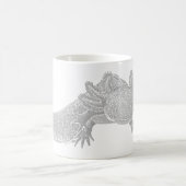 Axolotl Coffee Mug - GRAY コーヒーマグカップ (中央)