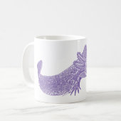Axolotl Coffee Mug - PURPLE コーヒーマグカップ (正面左)