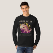 Axolotl Diet Tip Eat Your Family Mexican Walking F Tシャツ (正面フル)