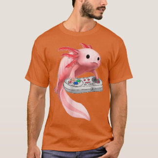 Axolotl Fishの遊ビデオゲークラシックムTシャツ Tシャツ