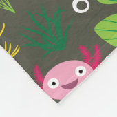 Axolotl Fleece Blanket フリースブランケット (角)