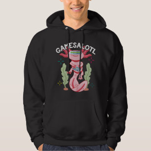 Axolotl Gaming Gamesalotlかわいい パーカ