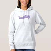 Axolotl Hoodie - PURPLE パーカ (正面)