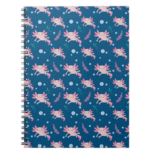 Axolotl ilustracion ノートブック (正面)