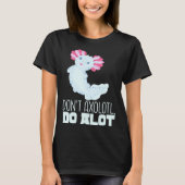 Axolotl Meme  Endangered Mexican Salamander Kids Tシャツ (正面)