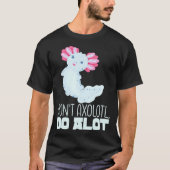 Axolotl Meme  Endangered Mexican Salamander Kids Tシャツ (正面)