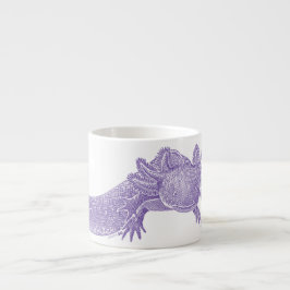 Axolotl Mini Espresso Mug - PURPLE エスプレッソカップ