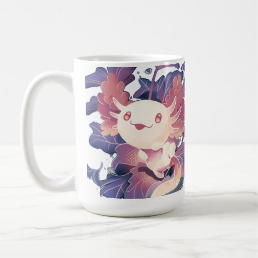 Axolotl Mug コーヒーマグカップ (左)