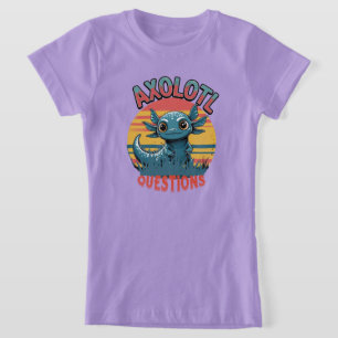 「AXOLOTL QUESTIONS - Graffiti Vibesレトロ」 Tシャツ