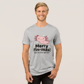 Axolotl Spirit Animal Funny Pet Owner T-Shirt トライブレンドＴシャツ (正面全面)