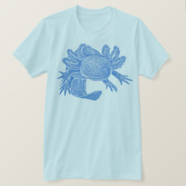 Axolotl T-Shirt - BLUE Tシャツ