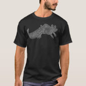 Axolotl T-Shirt - GRAY Tシャツ (正面)