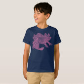 Axolotl T-Shirt - PINK Tシャツ (正面フル)