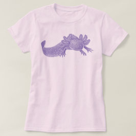 Axolotl T-Shirt - PURPLE Tシャツ
