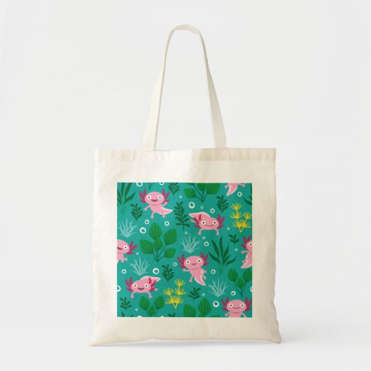 Axolotl Tote Bag トートバッグ (正面)