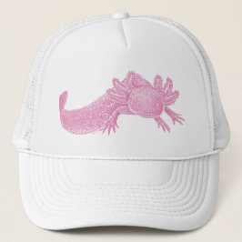 Axolotl Trucker Hat - PINK キャップ