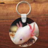 Axolotl Weißling キーホルダー (正面)