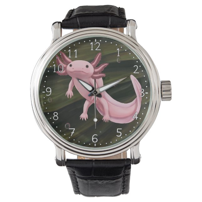 Axolotl wrist watch 腕時計 (正面)