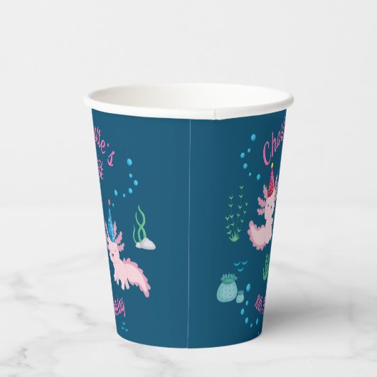 Axolotlsの誕生日パーティーとのパーティー 紙コップ (右)