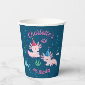 Axolotlsの誕生日パーティーとのパーティー 紙コップ (正面)