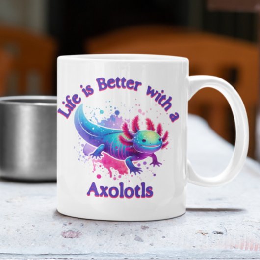 Axolotls愛人ペット所有者コーヒー愛人ギフトマグ コーヒーマグカップ