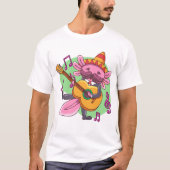 AXOLOTLS音楽 Tシャツ (正面)