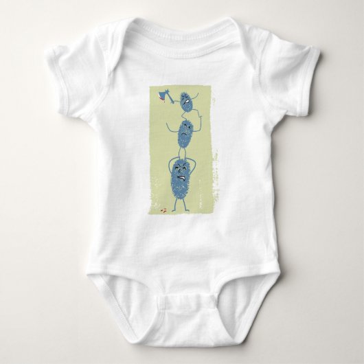 Axrobats ベビーボディスーツ (正面)