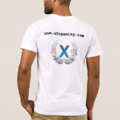 aXs白いT Tシャツ (裏面)