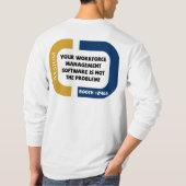 Axsium NRFのワイシャツ#2 Tシャツ (裏面)