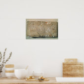 Ayとその妻Teyeを描いたステル ポスター (キッチン)