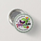 AyのチワワPin 缶バッジ (正面&裏面)