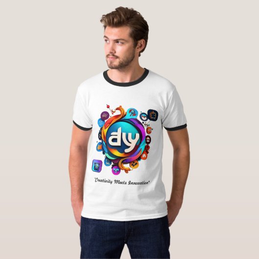 "AYロゴFusion" Tシャツ (正面フル)