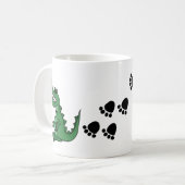 AY-おもしろいなプリントのわにマグのデザイン コーヒーマグカップ (正面左)