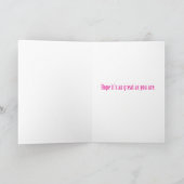 Ay Chihuaha Birthday Card カード (内部)