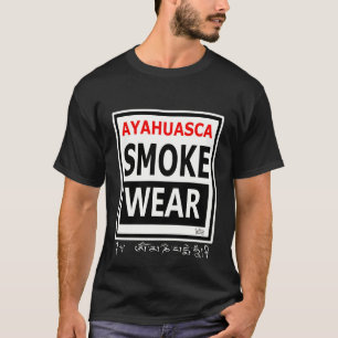 AYAHUASCAの煙の衣服の視野DMTのスピリチュアルの落書き Tシャツ