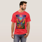 Ayahuasca Phoenix：エデンへの蛍光旅 Tシャツ (正面フル)