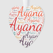 Ayana オーナメント (正面)