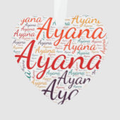 Ayana オーナメント (裏面)
